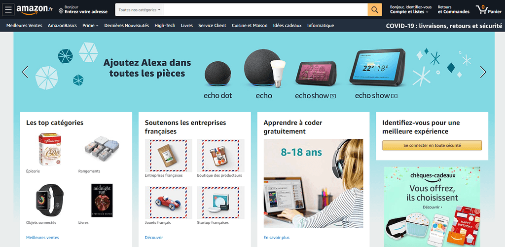 Développement de sites web vitrine ou e-commerce